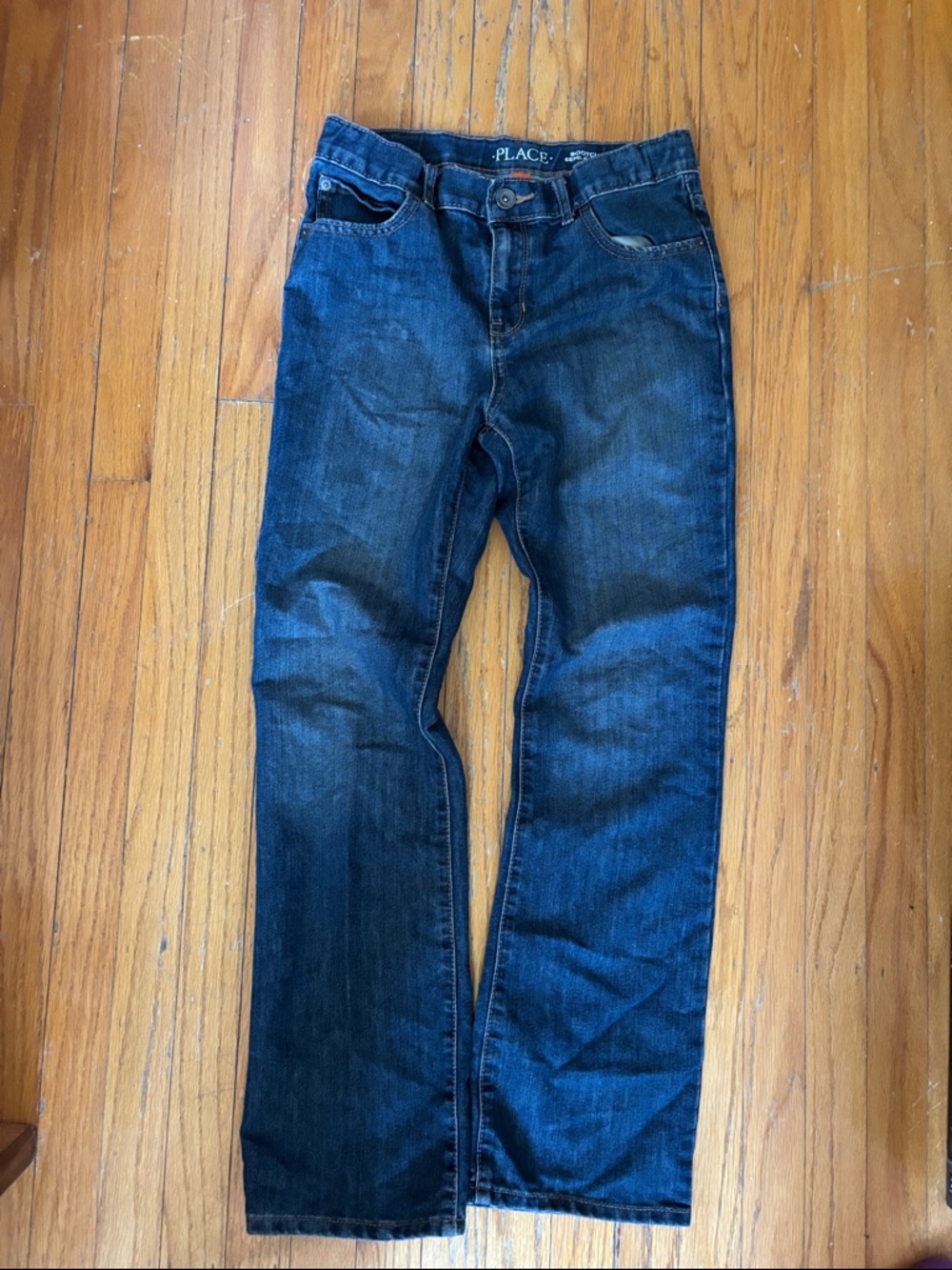 The Children's Place Navy Straight Leg Jeans